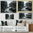 thumbnail image 4 of Designart "Scenic Waterfall By The River" Waterfall Wall Art Prints, 4 of 7