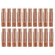 thumbnail image 2 of Consejo De Cobre 20pcs Cobre 15ak Mig/MAG Soldadura Antorcha Consumibles 0.8/1.0 Mm De Cobre Rojo Temperatura Alta Resistente Resistente Para Binzel 15ak Mig Soldadura, 2 of 7