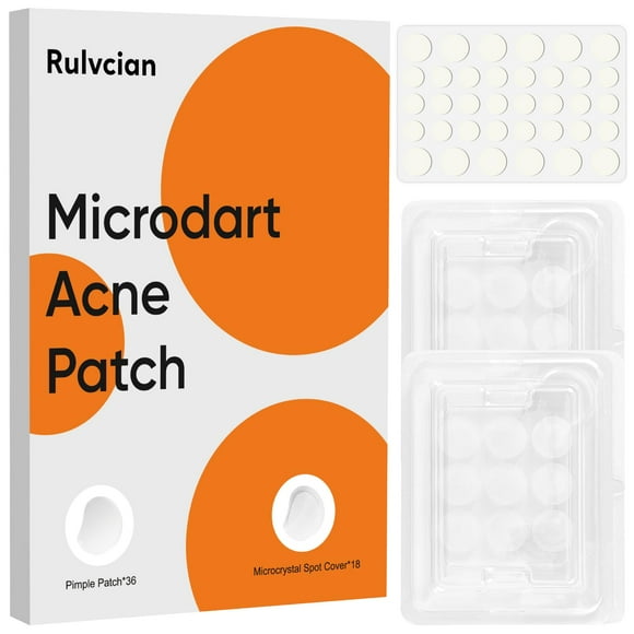 Parches para el acné Rulcian Microdart con ácido salicílico (54 parches)