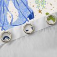 thumbnail image 4 of Castle Fairy Cowgirl Bow Boots Hats Blackout Curtains Set of 2 (52x84 Each) for Female Women,Western Cactus Window Curtains,Abstract Leopard Print Curtains and Drapes,Microfiber Bedroom Decor, 4 of 6