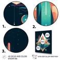 thumbnail image 3 of Designart "Mid Century Minimalistic Approach I" Minimalism Canvas Wall Art, 3 of 5