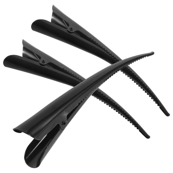 Beaupretty 3Pcs Adult Alligator Hair Clips Metal Duckbill for Women and Girls Fashion