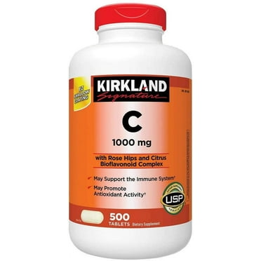 KS Vitamin C 1000 mg with Rose Hips - 500 Tablet
