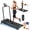 Black, variant on 2 in 1 Walking Pad for Home/Office,Folding Treadmill 2.5HP,Dprodo Under Desk Treadmill with Remote,0.6-7.6mph