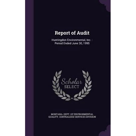Report of Audit : Huntingdon Environmental, Inc.: Period Ended June 30,