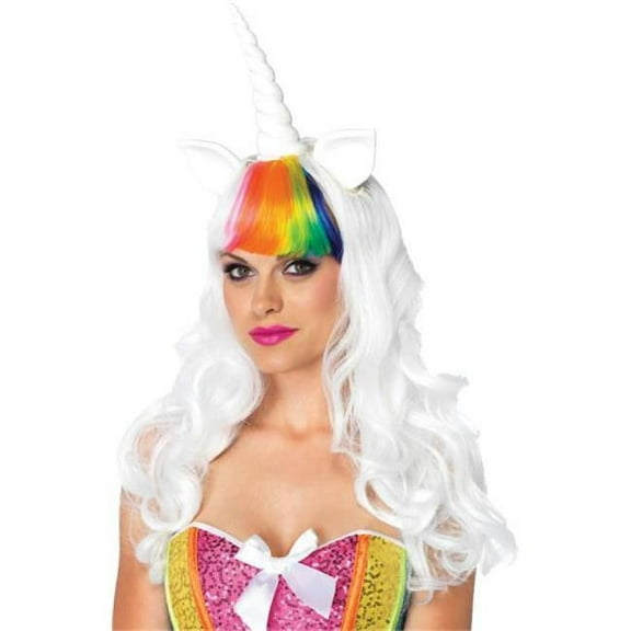 Leg Avenue Rainbow Wig Unicorn Costume Kit
