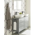 thumbnail image 4 of Amerock Kodiak Contemporary Double Prong Polished Nickel Wall Hook, 4 of 9