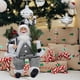 thumbnail image 5 of Muñeco de Papá Noel tradicional de pie, juguete coleccionable, figuras de Papá Noel, figura para 17cmx10cmx30cm, 5 of 8