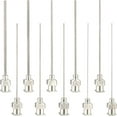 thumbnail image 1 of 20 unidades de agujas dispensadoras de acero inoxidable de 2 pulgadas con punta roma y conector Luer Lock para rellenar pegamento de 15/16/17/18/19/20/21/22/23/24G, 1 of 9