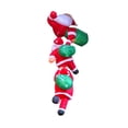 thumbnail image 4 of Inflables navideños de Papá Noel trepador, adorno navideño con luz, decoración navideña para decoración de invierno, jardín y ventana, 4 of 8