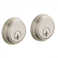 thumbnail image 1 of Baldwin Hardware 8021.15 Double Cylinder Satin Nickel Deadbolt, 1 of 1