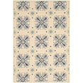 thumbnail image 1 of Safavieh Four Seasons 2'3" X 3'9" Hand Hooked Rug in Ivory and Blue, 1 of 3