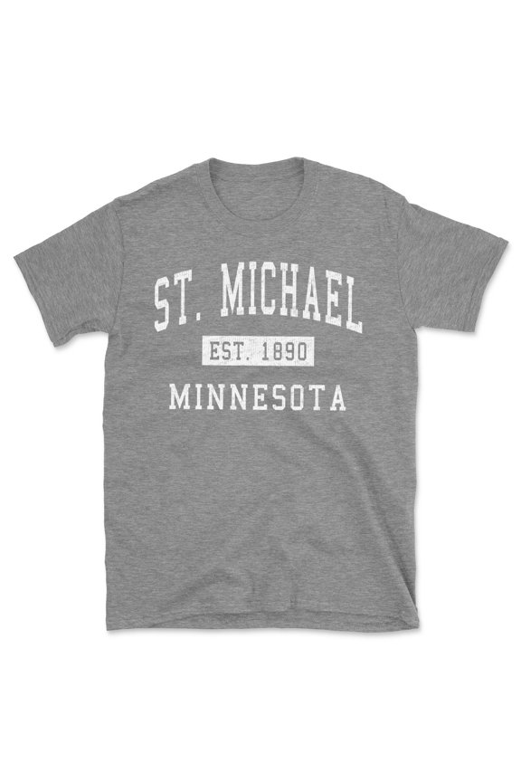 St. Michael Minnesota Classic Established Men's Cotton T-Shirt