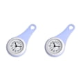thumbnail image 3 of Kearding Reloj de pared elegante y silencioso Cronometraje perfeccionado en un paquete elegante Funcionamiento silencioso púrpura púrpura 2Conjunto, 3 of 6