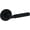 Black, variant on Baldwin HDLKFSRR044 Lake Forest Non-Turning One-Sided Dummy Door Lever - Brass