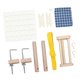 thumbnail image 2 of Kits de telar de clavijas, plantilla para hacer pulseras, herramienta multiusos para manualidades de madera, tejido A, 2 of 9