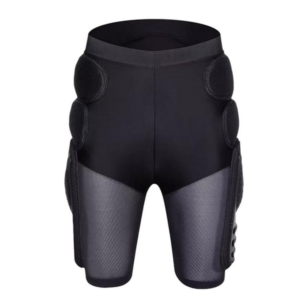 Pantalones cortos acolchados protectores 3D para la cadera, a prueba de golpes, para hombres y mujeres, para motocicletas. 4XL