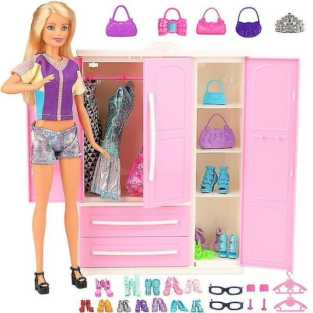 Barbie ultimate closet and doll set walmart hotsell