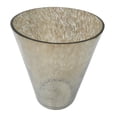 thumbnail image 2 of A&B Home  Cream and Brown Cone Vase with Bubble Pattern Tall, 2 of 2