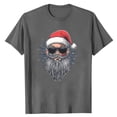 thumbnail image 2 of Tops para hombre, blusas y camisas de manga corta con cuello redondo para hombre, camiseta informal con cuello redondo y estampado para hombre, blusa de manga corta, blusa de poliéster para hombre, 2 of 4