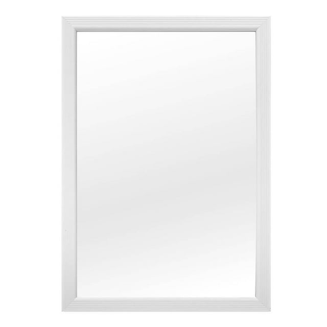 Espejo Mainstays Decorativo Rectangular 34X49 cm Blanco