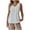 White, variant on AherBiu Cotton Linen Tank Tops for Women Eyelet V Neck Sleeveless Shirt Blouse Summer Casual Lightweight Camisole Tops