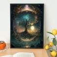 thumbnail image 2 of Paint by Numbers Kit for Adults Beginner, Tree Moon Easy DIY Oil Painting Kits Home Wall Decor 16x20 Inch (Without Frame),Tree, 2 of 8