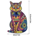 thumbnail image 3 of Wooden Puzzle Unique Shape Pieces Animal Gift For Adults And Kids 200 Pieces, 3 of 9