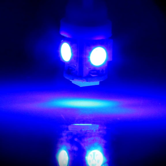 CCIYU 5x Amber Cab Marker Running Light Assembly +(5)168 Blue 5050 LED Lights +Wiring pack Replacement fit for 1988-2000 for Chevrolet C2500 C3500 K1500 K2500 C1500 K3500