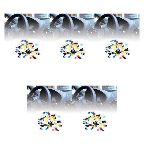 Speravity 100 unids / set de remaches de fijación para panel de coche, pasador de empuje para guardabarros, kit surtido de sujetadores de plástico para Type2 Speravity CBP111978