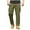 *1-Army Green, variant on Men's Lightweight Cargo Pants,Straight Leg Waterproof Trousers For Men,Khaki,Size XXL