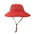 thumbnail image 1 of Sun Hat Sun Sunscreen Wide Brim Bucket Hat Waterproof Foldable, 1 of 3