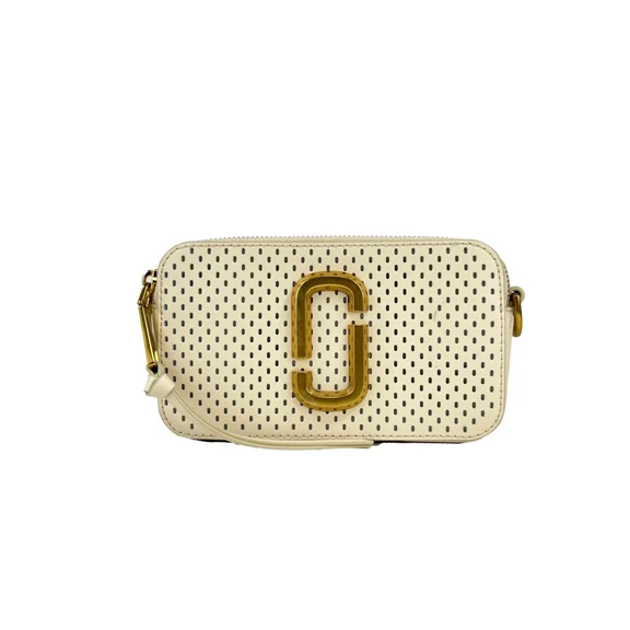 Marc Jacobs The Snapshot Perforated Crossbody Bag