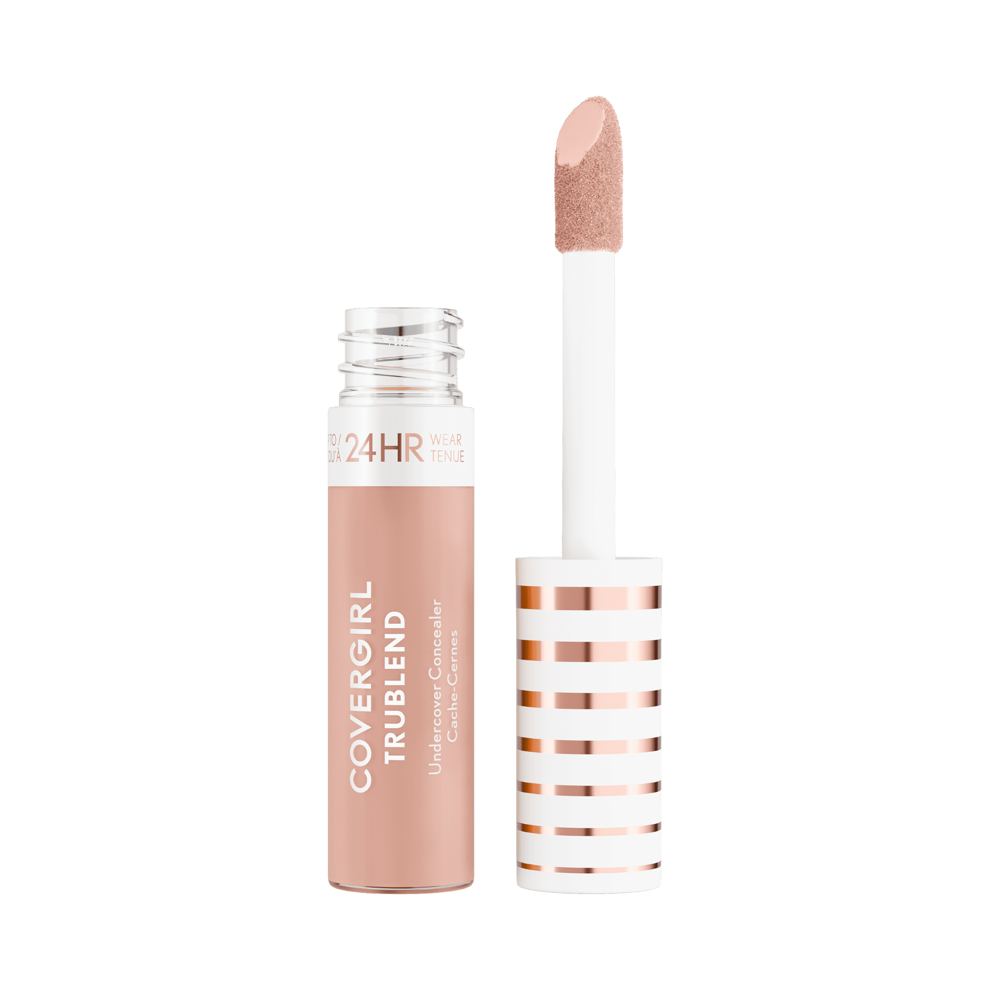 (2 pack) COVERGIRL TruBlend Undercover Concealer, Light Nude, 0.33 oz (Packaging May Vary)