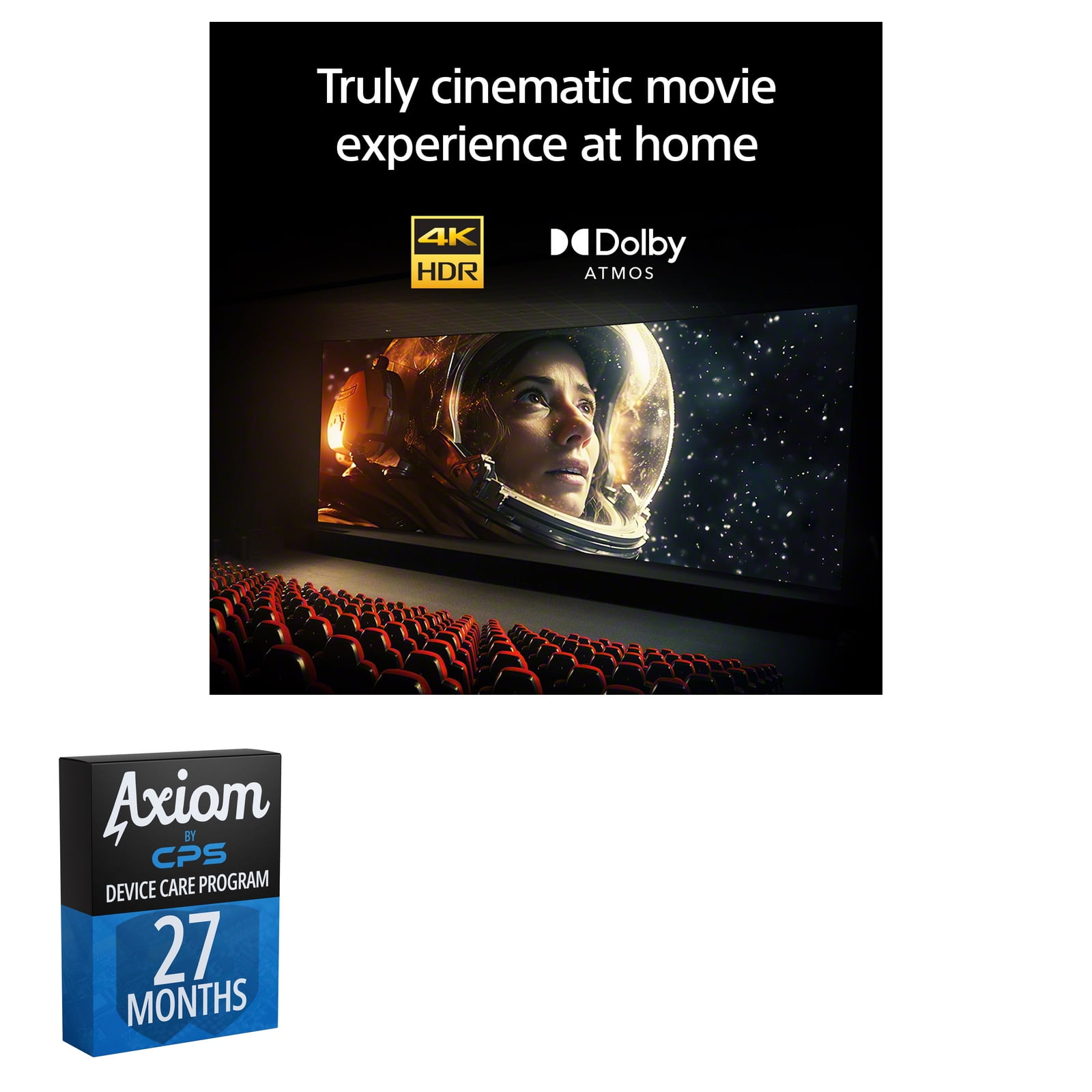 Sony BRAVIA 3 II 43-in 4K HDR LED TV - K43XR30M2 (2026) + 27-Month Axiom Care