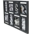 thumbnail image 5 of Melannco 25-inch by 15-inch 8-opening Plastic Collage in Distressed Black, 5 of 7