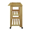 thumbnail image 4 of Casual Home 372-30 Trek Folding Kitchen Cart - Natural, 4 of 4