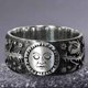 thumbnail image 2 of Anillo De Universo Antiguo, Anillo Inspirador De Anime De Dibujos Animados, Anillo De Copo De Nieve, Sol, Universo, Regalo De Cumpleaños Cateissary AP007348-02, 2 of 6