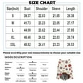 thumbnail image 3 of WTOBBY Women's Fashion Lightweight Christmas Print Sweater Blouse, 3/4 Sleeve Round Neck Pullover, Holiday Casual Top for Seasonal Wear,Red 2XL, 3 of 4