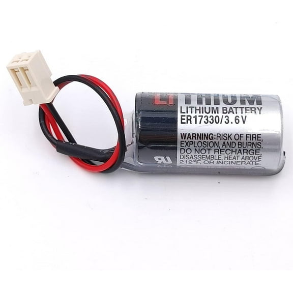 New ER17330V 3.6V 1700mAh Battery with White Plug for EPSON R13ZA00600300 Body Battery