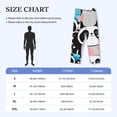 thumbnail image 6 of Kdxio Panda Cute Pink Hearts Print Men's Sleep Pajama Pant Lounge Pants with Pockets, 6 of 8