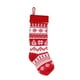 thumbnail image 2 of Medias Navideñas De Punto Grandes, Bolsa De Dulces, Decoraciones Navideñas Encantadoras, Medias Colgantes, 2 of 7