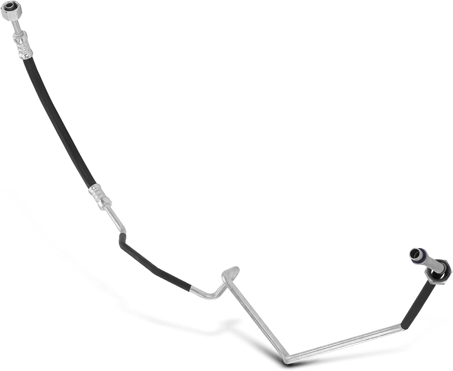 A-Premium A/C Liquid Line Hose Without Orifice Tube Compatible with Audi A6 1998-1999 2.8L, A6 Quattro 1998-1999 2.8L, Condenser to Evaporator