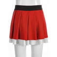thumbnail image 5 of iiniim Kids Girls School Uniform Cheerleading Performance Skorts Skater Tennis Scooter Pleated Skirts Red 6, 5 of 7