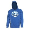 thumbnail image 1 of Busch 47049-Large Busch Light Logo Mens Royal Blue Hoodie - Large, 1 of 3