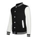 thumbnail image 1 of Gibobby Chaquetas de mujer ligeras largas mujer otoño Casual Patchwork Stand Collar botón abajo manga larga bolsillo abrigo chaqueta deporte al libre Top (Negro, S), 1 of 4
