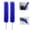 Blue 2pcs, variant on Bendable Microfiber Head Fan Cleaner Brush, Washable Reusable Dust Remover for Fans, Air Conditioning, Curtain, Car Vents