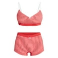 thumbnail image 5 of No Boundaries Seamless Triangle Bralette & Boyshort Set, 2-Piece, Women's XS-XXXL, 5 of 5