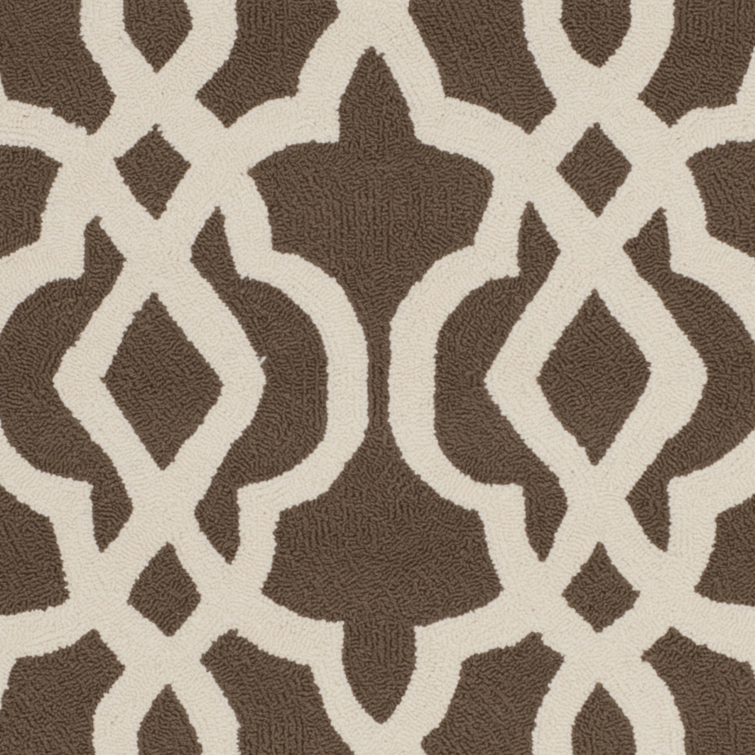 SAFAVIEH Four Seasons Jepson Abstract Area Rug, Mocha/Ivory, 9' x 12'