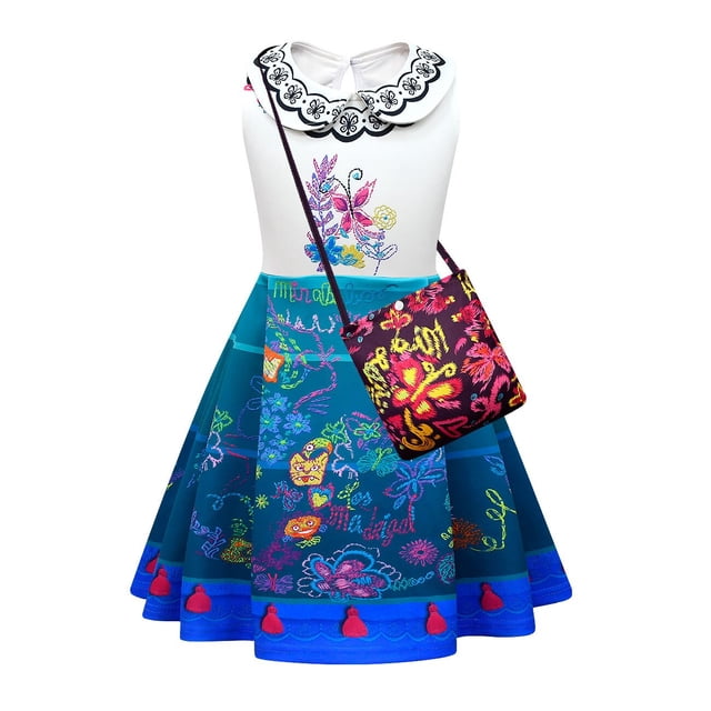 Robe de Cosplay Disney pour enfants, Costume d'été décontracté, tenue de jeu de rôle, dessin animé Encanto, Isabela Madrigal, 2022 zhangyuxiang unisex